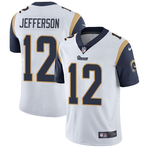Nike Rams #12 Van Jefferson White Youth Stitched NFL Vapor Untouchable Limited Jersey